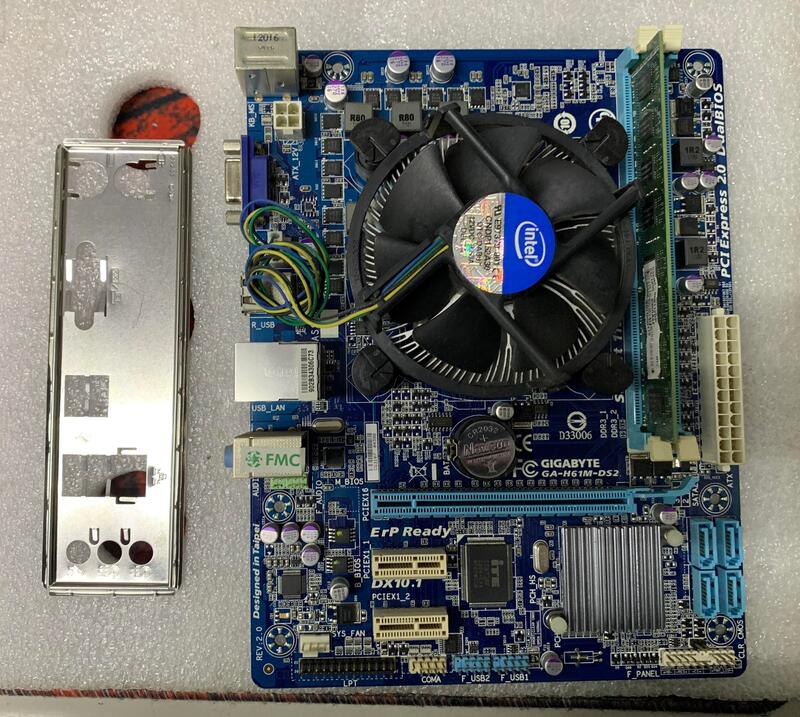 Intel i33220+Gigabyte GAH61MDS2+D3/4G 露天市集 全台最大的網路購物市集