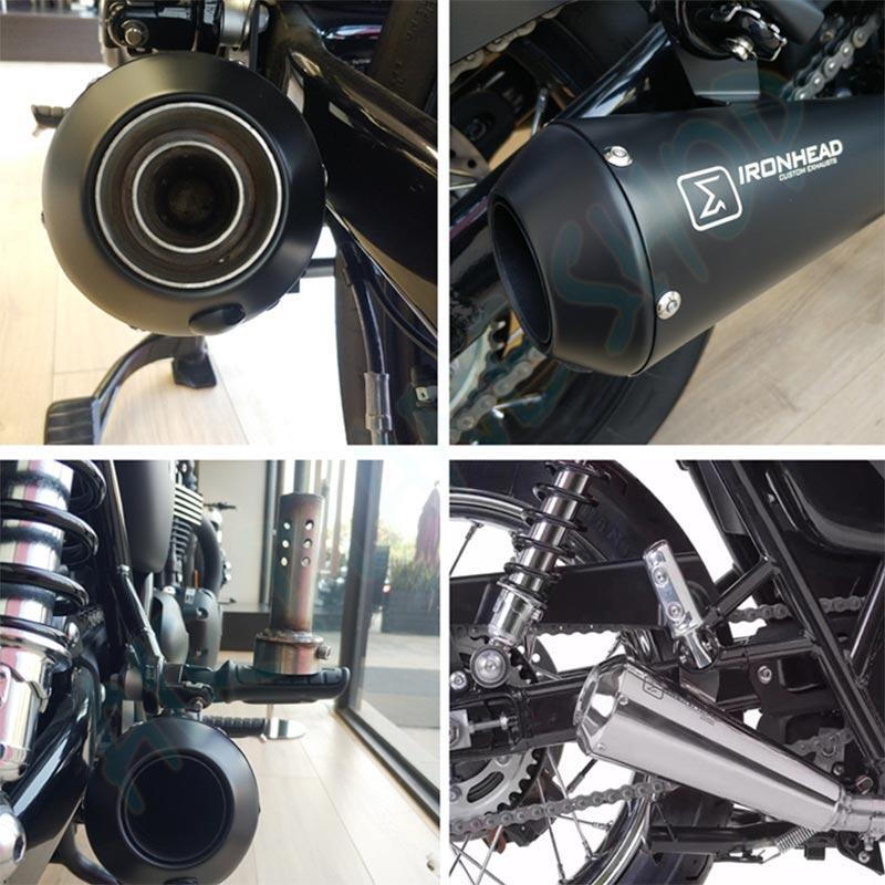 凱旋t100排氣管 t120排氣管 西班牙IXIL IRONHEAD