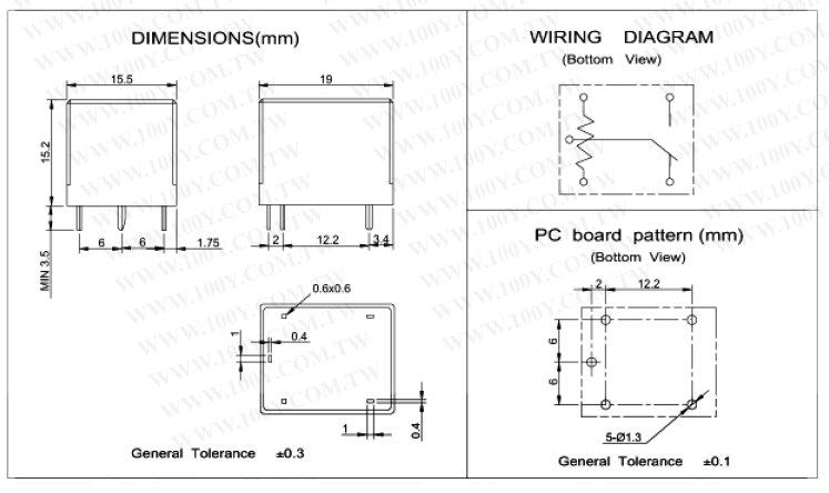 Реле bestar bs 115c