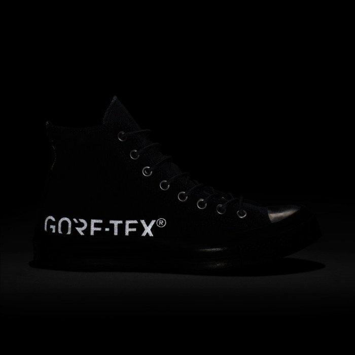 9527 Converse Chuck 70S Hi Gore-Tex 162350c 防水全黑色三星標男女| 露天市集| 全台最大的網路購物市集