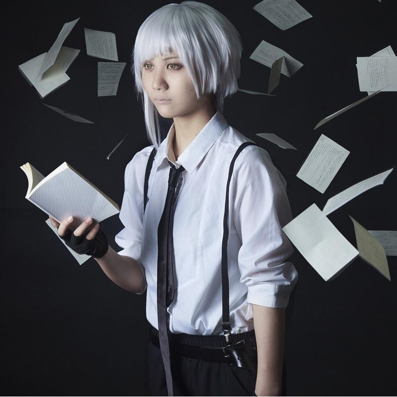 墨墨小舖 日本文豪野犬cos 中島敦六件組附加長皮帶文豪stray Dog 假髮與謝野晶子cosplay 露天市集 全台最大的網路購物市集