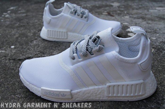 HYDRA】Adidas NMD R1 Boost 全白二代反光鞋帶限量日標慢跑網面【S31506】 | 露天市集| 全台最大的網路購物市集