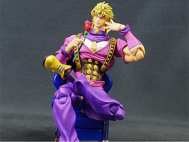 蘿蔔君 Medicos 超像可動jojo的奇妙冒險第一部迪奧 布蘭度 Dio Brando荒木老師指定色 露天市集 全台最大的網路購物市集