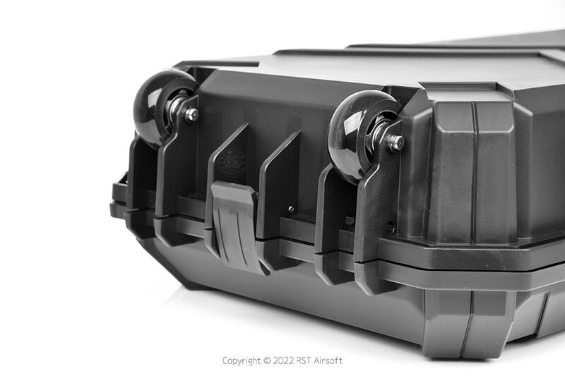 RST紅星 - WallNut 拖式槍箱 硬殼槍箱 滾輪式 防撞 耐衝擊 黑色 ... JHO-GC1201-BLK