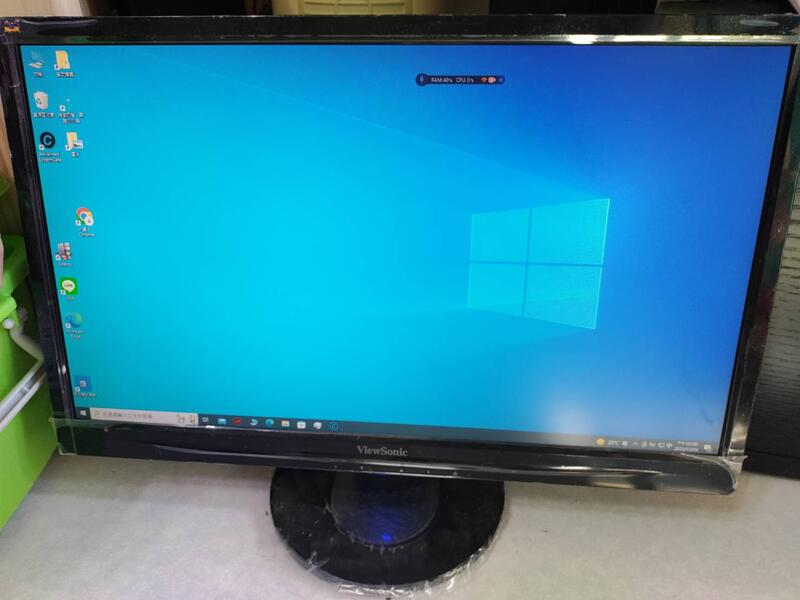 薄型護眼 優派viewsonic 22型 22吋寬螢幕 VA2246A-LED 電腦螢幕 功能大致正常VGA | 露天市集 | 全台最大的網路購物市集