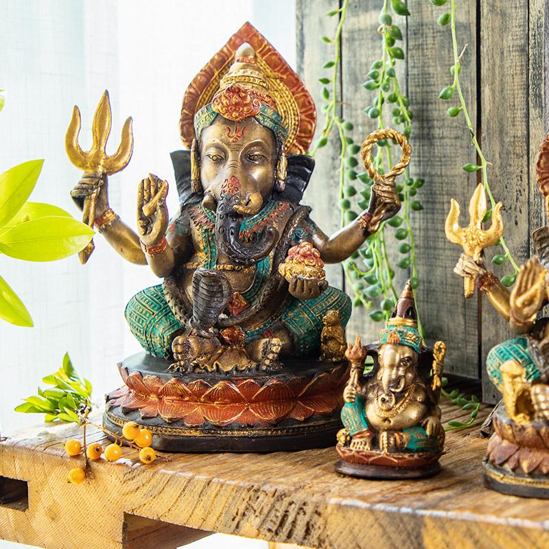 正規品 純銅は鼻財神、タイ五頭象神、風水、招財 - アンティーク