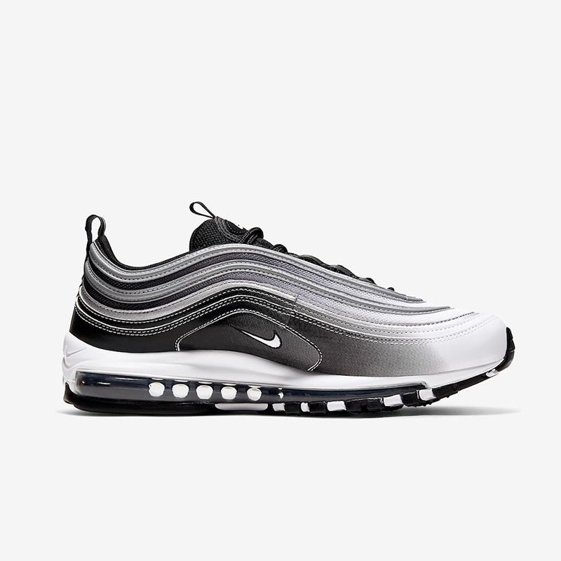 nike air max 97 black and white stripes