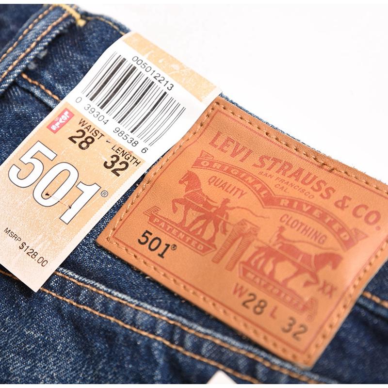 已售出僅展示【LVC赤耳布邊】美國日本LEVIS 501 深藍重磅貓鬚經典直筒 