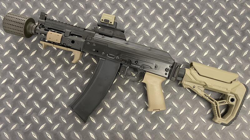 IDCF】SLR 74U X版魚骨上+下護木組for GHK GBB 18147 | 露天拍賣