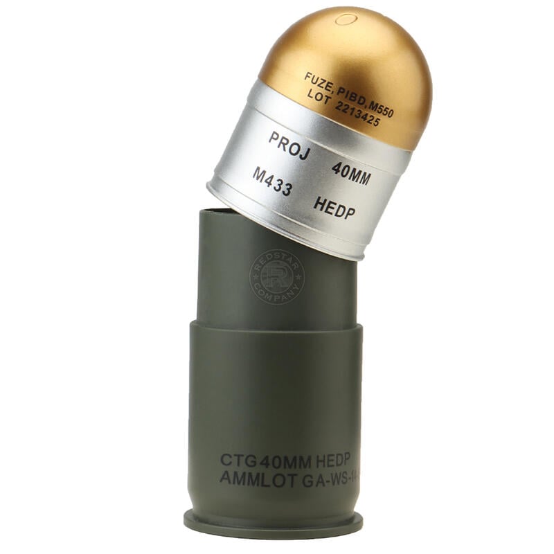 RST 紅星 - M433榴彈模型收納盒3入 儲物罐/菸盒/牙籤罐/棉花棒 ... WSB-EX-036