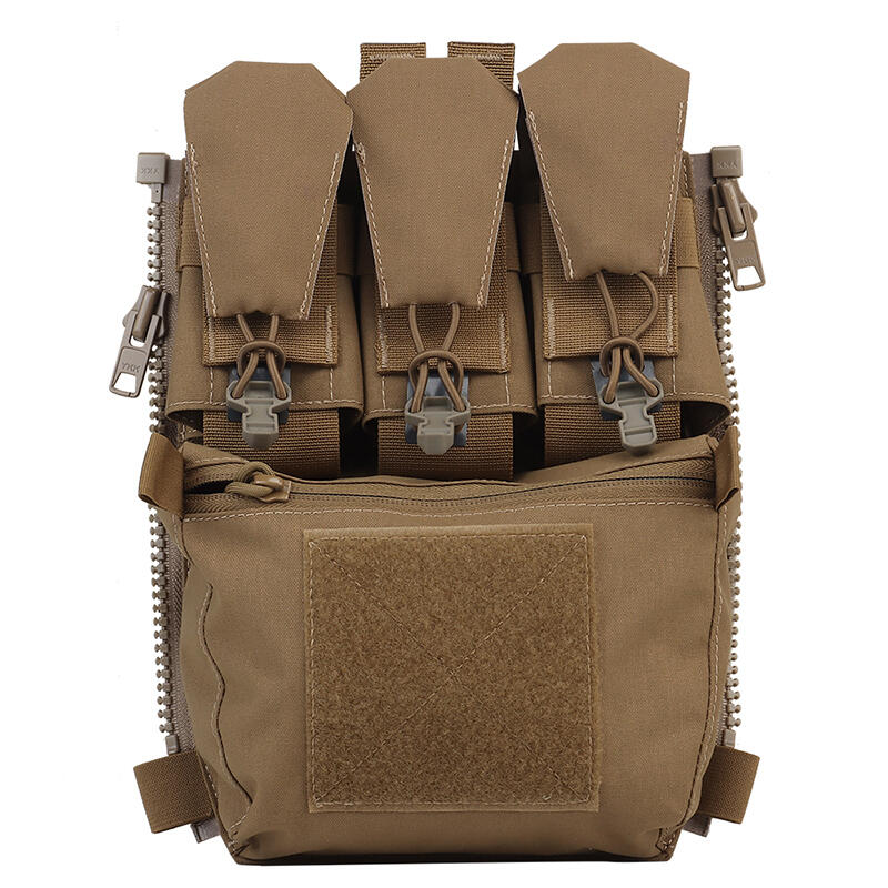 RST紅星- JPC 2.0/V5 戰術背心用擴充4格背板包 裝備包 附件包 狼棕 . WSB-VE-75-AAC-07