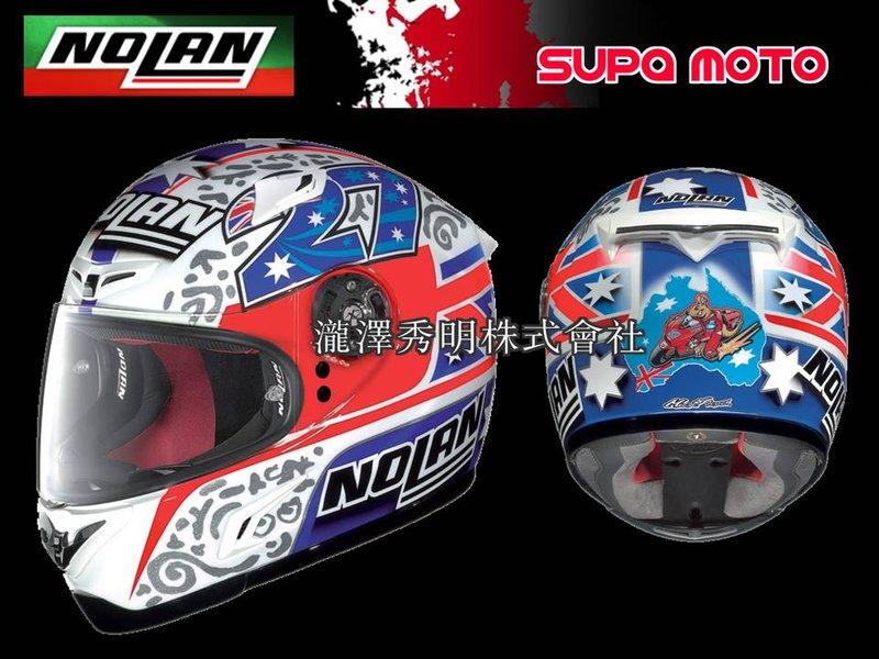 瀧澤秀明Nolan X-lite X-802R REPLICA STONER P.I R1勁戰R6忍者10R黃蜂