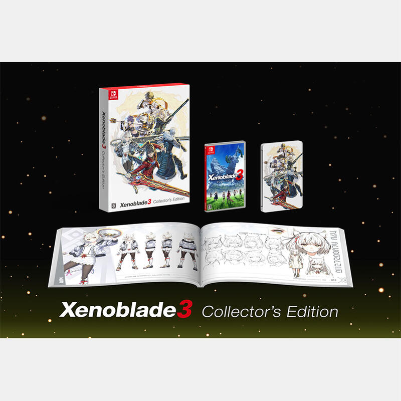 預購2022/7/29中文字幕)NS 異度神劍3 Xenoblade 3 典藏版純日版通常版