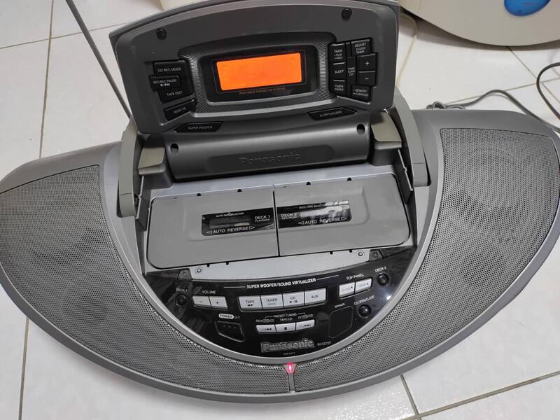 經典銘機 環繞重低音 眼鏡蛇造型 國際牌 Panasonic RX-ED707 手提音響 單側TAPE故障 | 露天市集 | 全台最大的網路購物市集