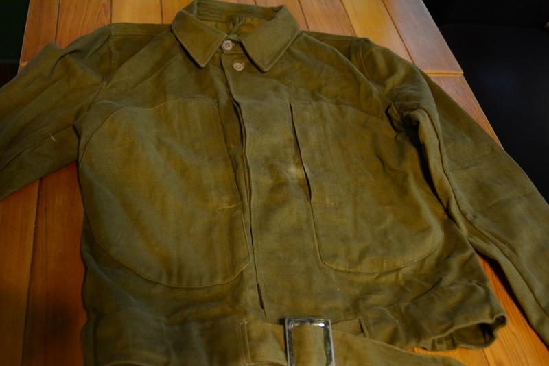 陸軍飛行服上下半長靴セット