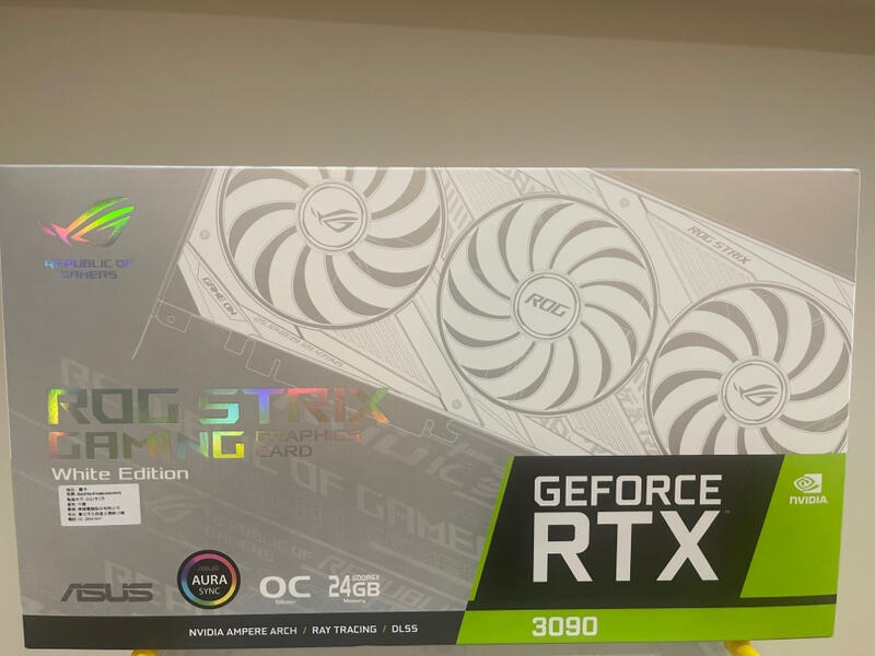 ROG-STRIX-RTX3090-O24G-WHITE 本格水冷 PC/タブレット PCパーツ www