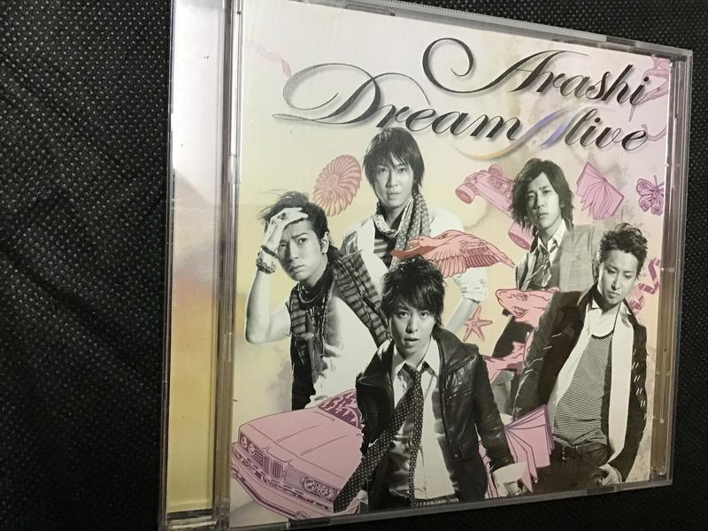 ARASHI Dream＂A＂live 含兩張冠軍單曲嵐最新原創專輯「Dream