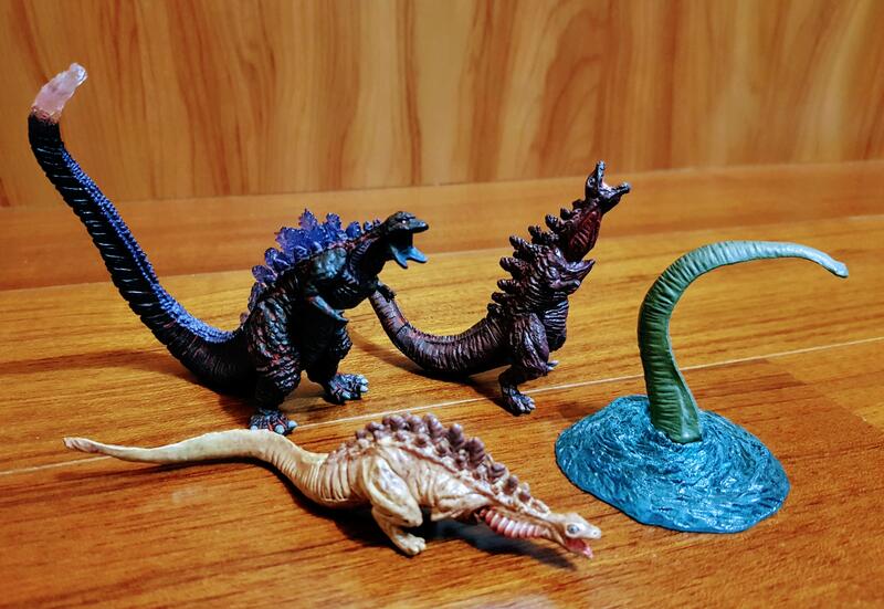 現貨商品 正宗哥吉拉16 Toho 扭蛋轉蛋四種型態第一形態最終透明紫鰭放射蒲田品川公仔 露天市集 全台最大的網路購物市集