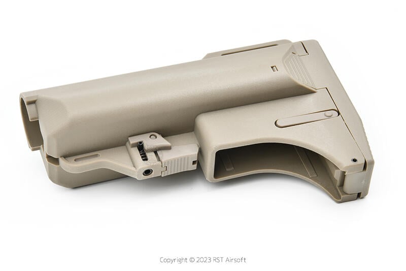 RST 紅星 - M4 電槍備用彈匣倉後托 海豹戰鬥托 電池托 黑色 ... 17795