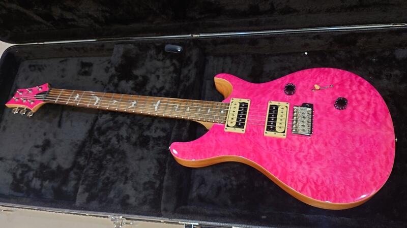 国内限定100本】PRS SE Custom 25th Anniversary Bonnie Pink中古