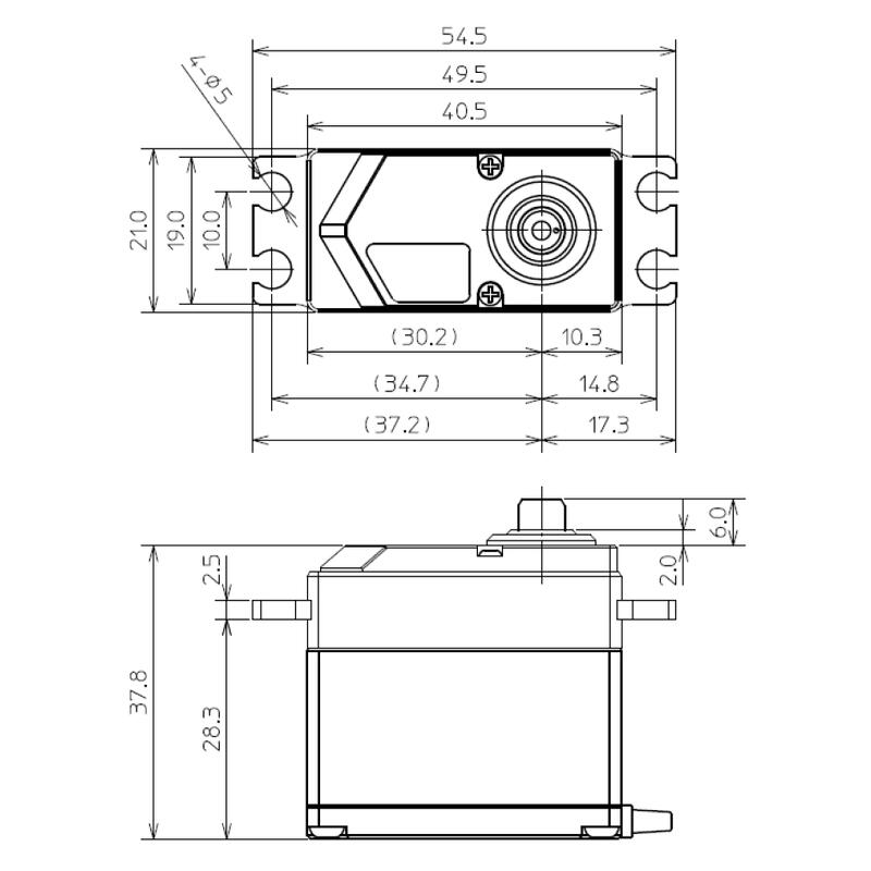 Futaba HPS-CB701 次世代の新型ブラシレスサーボ 送料込み