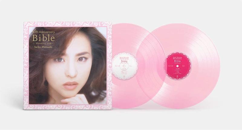 代購松田聖子Seiko Matsuda 40th Anniversary Bible blooming pink LP