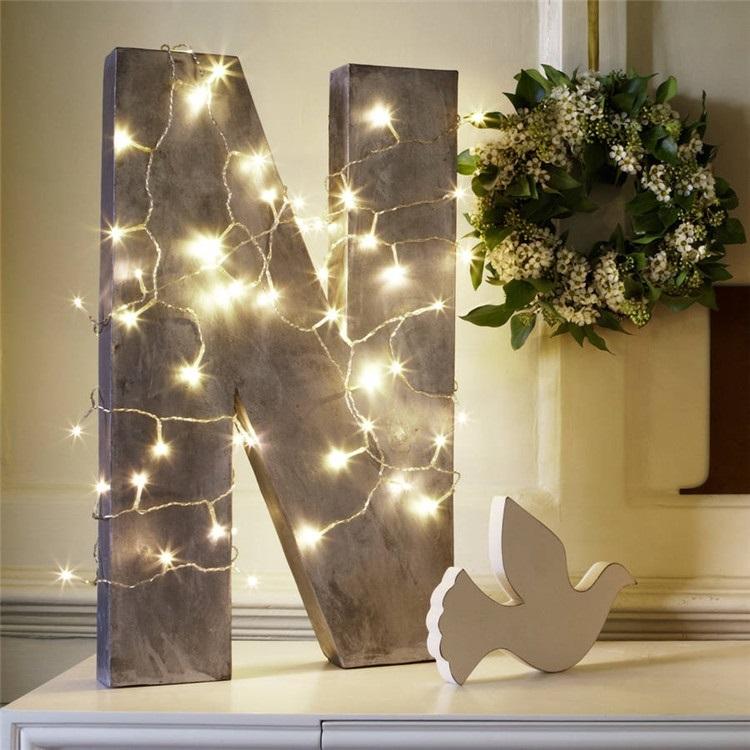 露營燈情人節裝飾燈造景燈壁掛生日佈置夢幻燈10米100燈帳棚燈led燈背景燈燈海佈置路樹裝飾燈串 露天市集