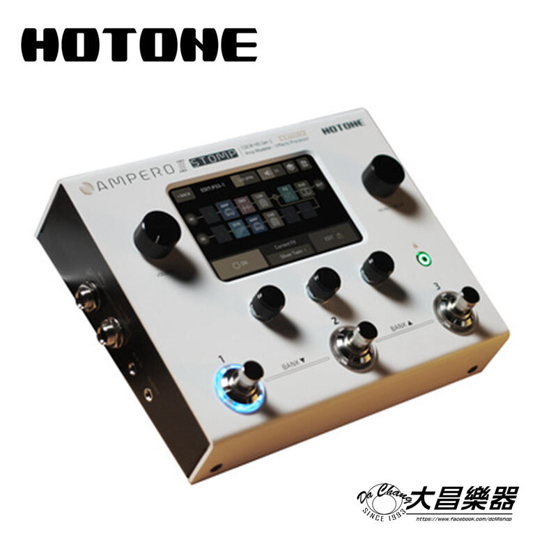 大昌樂器**Hotone Ampero II Stomp 綜合效果器公司貨| 露天市集| 全台