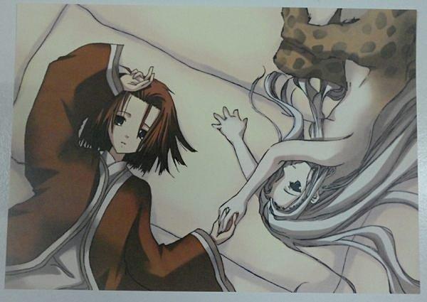 十二國記同人周邊 海報3張 信封紙袋4個 尚隆 六太 泰麒 汕子 陽子 景麒 露天市集 全台最大的網路購物市集