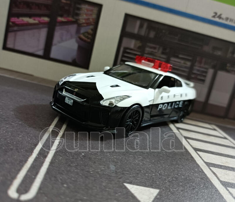 栃木縣gt R警車1 32模型車日本最速警車nissan Gtr 超跑警車r35 Gt R Police Car 露天市集 全台最大的網路購物市集