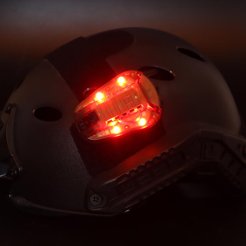 RST 紅星 - 頭盔信號瓢蟲燈 指示燈頭盔燈 黑底紅燈 ... WSB-HL-ACC-44