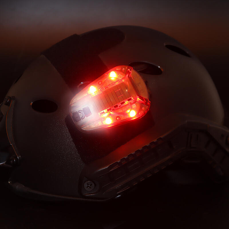 RST 紅星 - 頭盔信號瓢蟲燈 指示燈頭盔燈 黑底紅燈 ... WSB-HL-ACC-44
