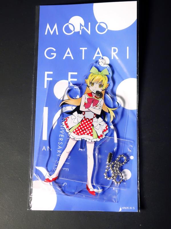 加冰世界 物語系列10週年活動限定壓克力立牌人物吊飾忍野忍日版全新未拆化物語偽物語 露天市集 全台最大的網路購物市集