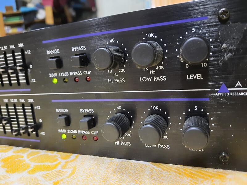 二手美國ART EQ355等化器 均衡器 XLR phone RCA都能連接 露天市集 全台最大的網路購物市集