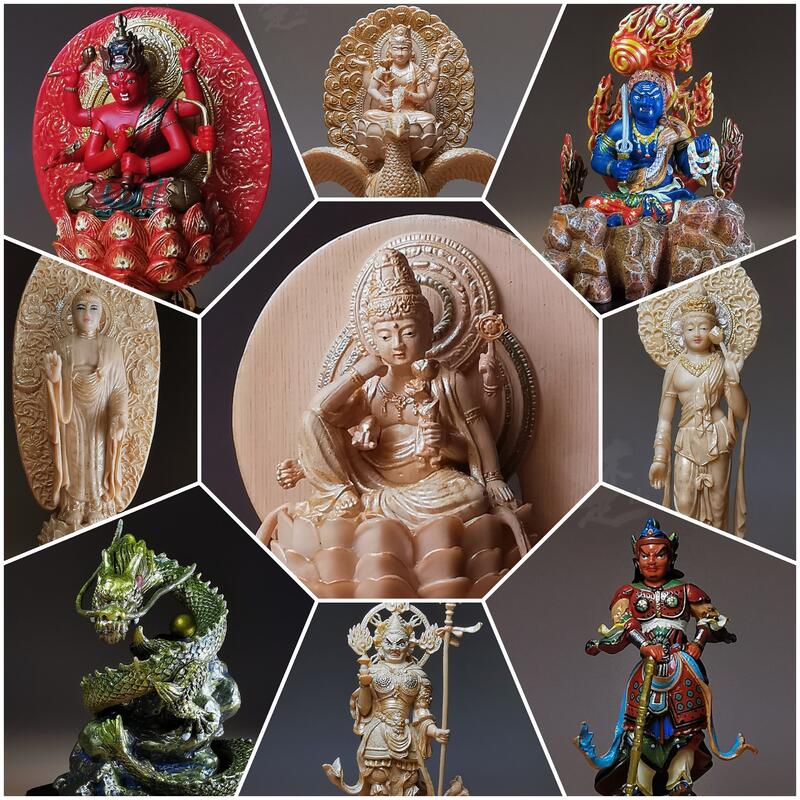 向吉悠睦の世界 仏像フィギュア ショップ 13体セット 向吉悠睦の世界