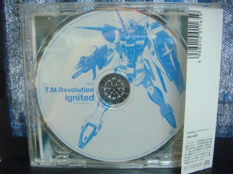 自有收藏日本版西川貴教t M Revolution Ignited 單曲cd 機動戰士鋼彈seed Destiny Op主題歌 露天市集 全台最大的網路購物市集