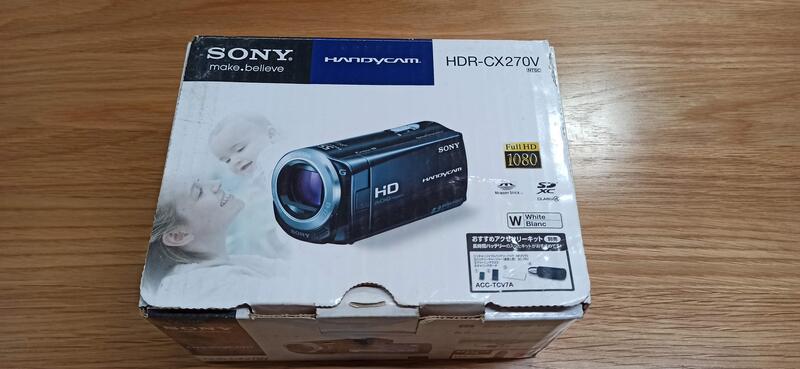 SONY HDR-CX270V(W) 人気満点 家電・スマホ・カメラ | brasileiros.com.br