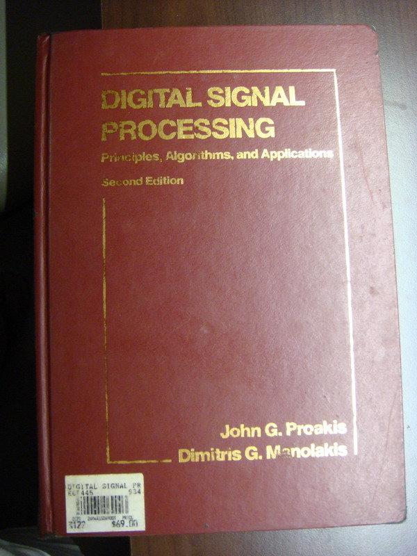 Digital Signal Processing by John G. Proakis - Dimitris G…. | 露天市集 | 全台 ...