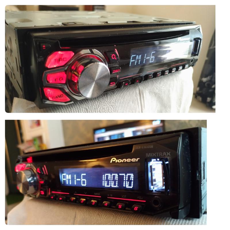 先鋒pioneer DEH X1650UB MIXTRAX可混音系列音響主機 已改裝成藍芽音樂主機 露天市集 全台最大的網路購物市集