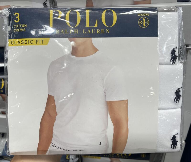 現貨? 好市多PoLo Ralph Lauren 男款短袖圓領T恤棉T 素T (3件組) Costco | 露天市集| 全台最大的網路購物市集