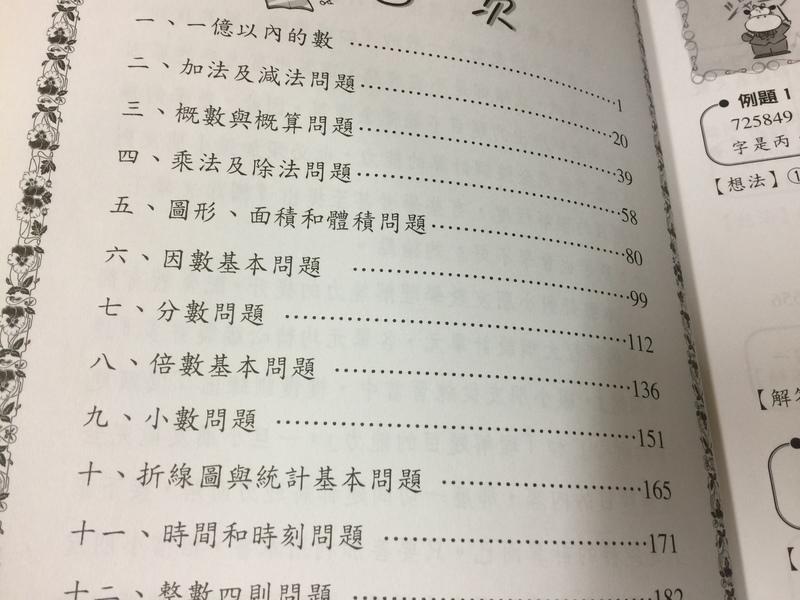 數學應用題加強練習 國小4年級 修訂版 光田出版社 近無劃記 Q69 露天市集 全台最大的網路購物市集